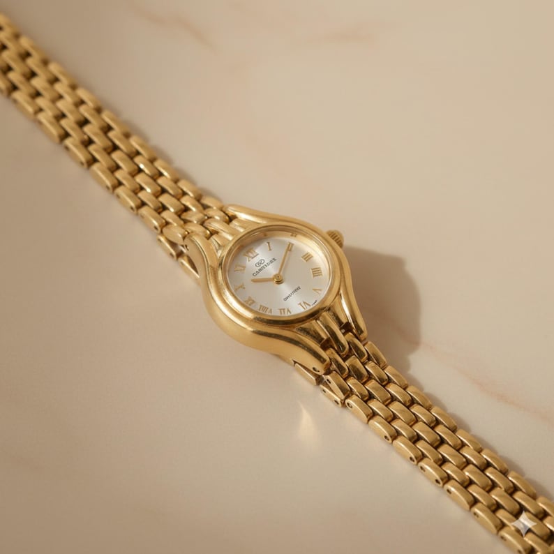 Minimalist Retro Women’s Silver Steel Watch – Timeless Vintage Style Analog Timepiece with Classic Metal Bracelet